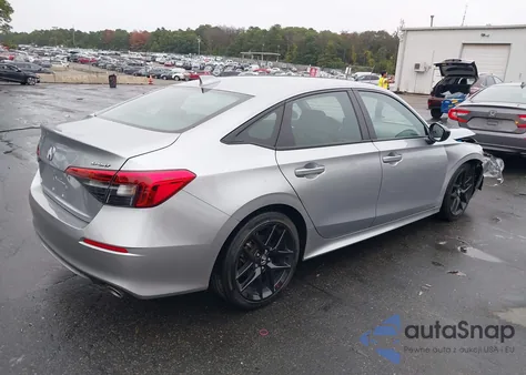 2023 Honda Civic Sport z USA, uszkodzony, nr VIN 2HGFE2F52PH503756